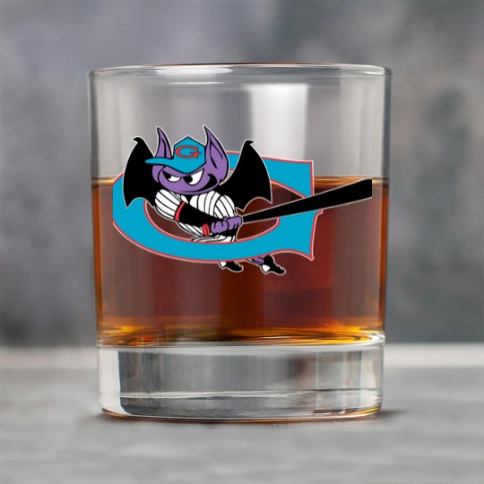 Discover Game of Greensboro Bats Baseball Rock Glasses