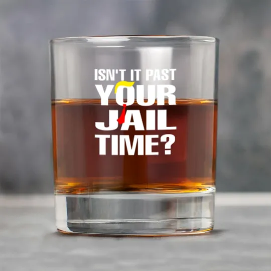 Discover Isn't It Past Your Jail Time Rock Glasses