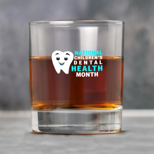 Discover Dental Health - National Children's Dental Health Month Rock Glasses