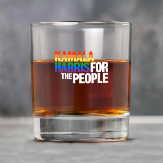 Discover Kamala Harris For President Rock Glasses, LGBT Gay Pride Rainbow