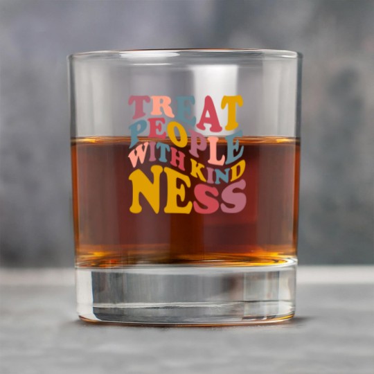 Discover Treat People With Kindness Rock Glasses