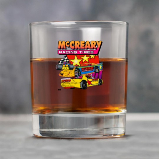 Discover Vintage 1990s McCreary Racing Tire Neon Rock Glasses