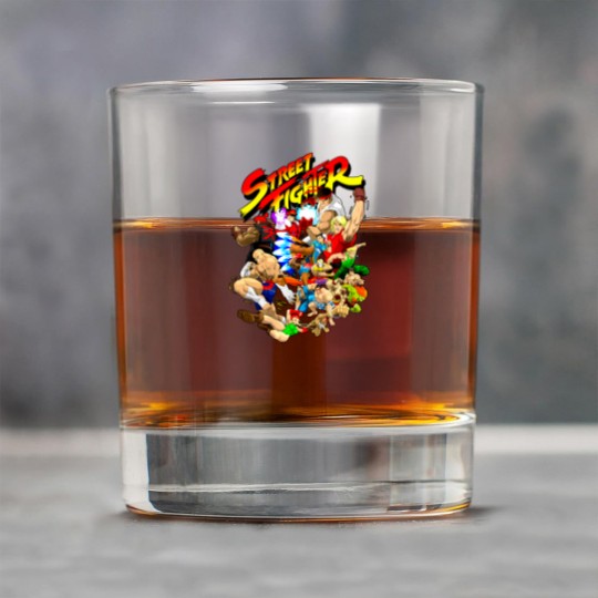 Discover SF Mens Rock Glasses, Street Fighter, Arcade Rock Glasses, Cool Rock Glasses, Gaming Rock Glasses