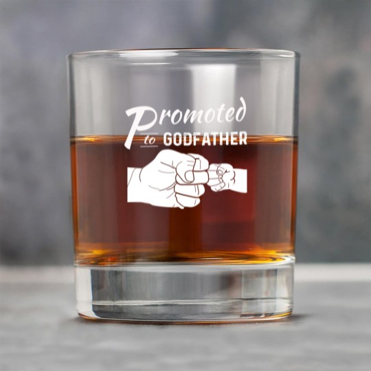 Discover Promoted To Godfather Rock Glasses