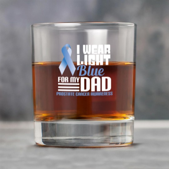 Discover I Wear Light Blue For Dad Rock Glasses Prostate Cancer