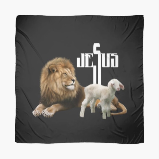 Discover Jesus is Lion and Lamb Scarves