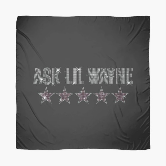 Discover Ask Lil Wayne 5 Star Scarves, Nicki Minaj Concert Scarves, Nicki Minaj Scarves