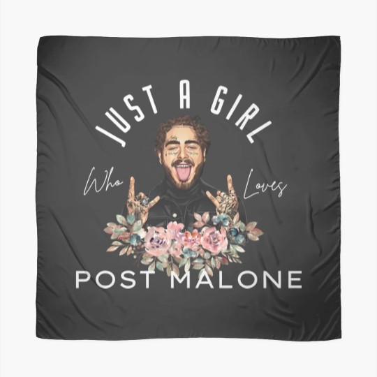 Discover Just A Girl Who Loves Post Malone Scarves