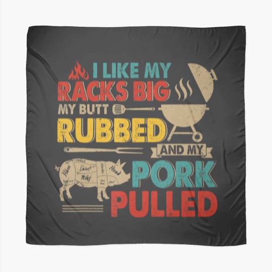 Discover BBQ Lover Scarf - I Like My Racks Big