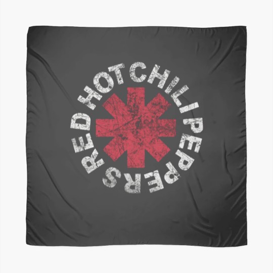 Discover Red Hot Chili Peppers Scarves, Band Scarves Vintage Aesthetic Distressed RHCP Graphic Scarves
