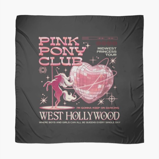 Discover Chappell Roan Pink Pony Club Scarves - Midwest Princess Edition
