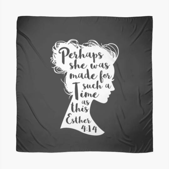 Discover Perhaps She Was Made For Such A Time Scarves
