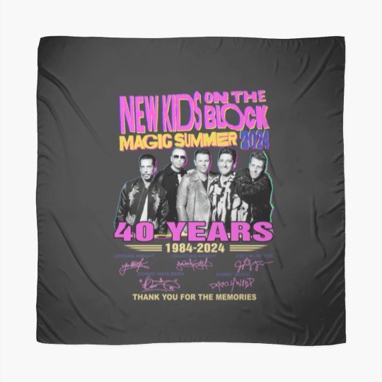Discover NKids On The Block Tour 2024 Scarves