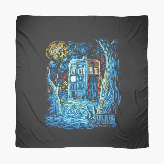 Discover Dr Who and the Daleks Mens Scarves Size M Short Sleeve Black
