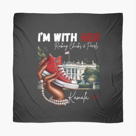 Discover Im With Her:  Rocking Chucks and Pearls, Kamala Harris Scarves, Presidential Elect