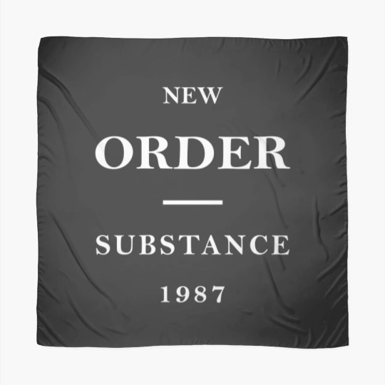 Discover New Order Band Substance Scarves