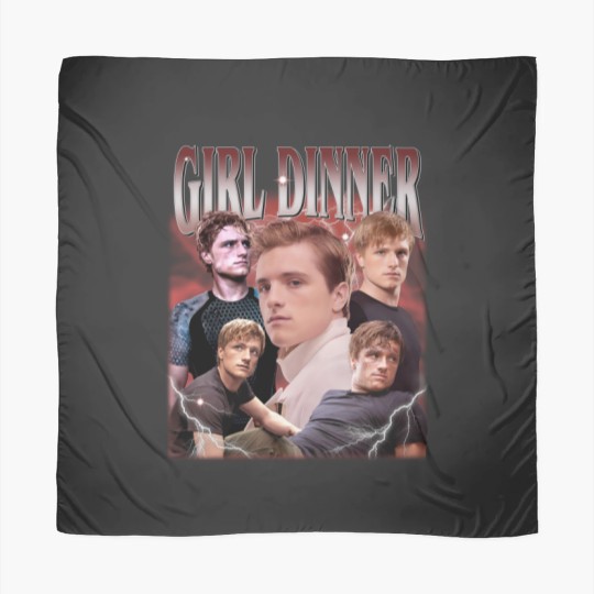 Discover Vintage Josh Hutcherson Scarves Scarves, Peeta Mellark Scarves, Girl Dinner Scarves