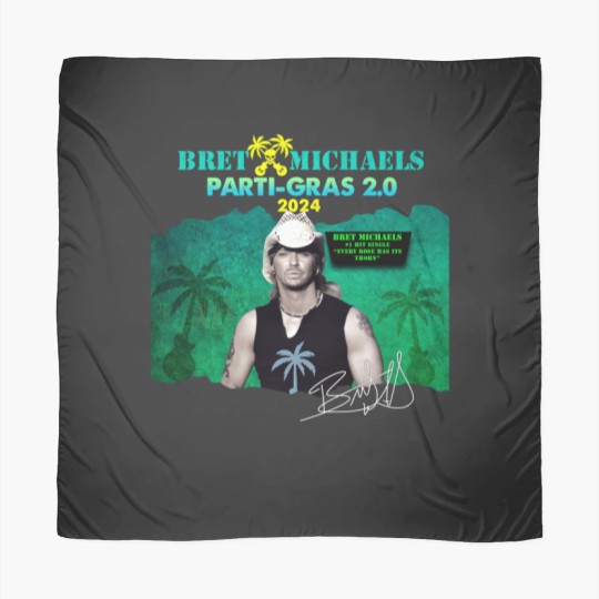 Discover New Popular ​Bret Michaels Tour 2024 Gift For Fan Scarves