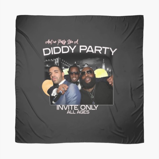 Discover Aint No Party Like A Diddy Party Ver 3, Rap Unisex Scarves