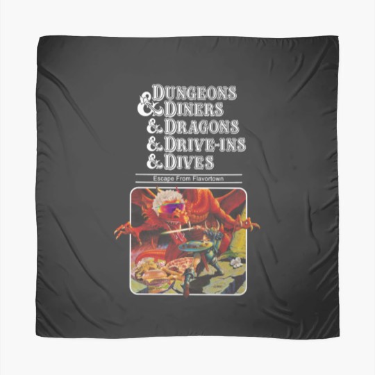 Discover Dungeons And Diners And Dragons And Dives Scarves