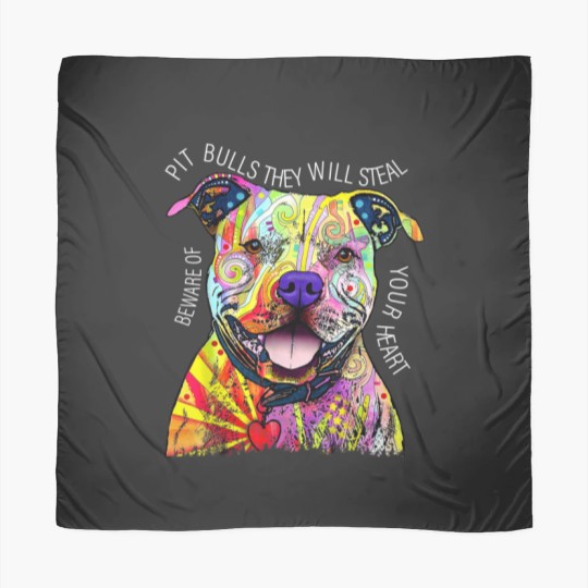 Discover Beware Pitbull They Will Steal Your Heart Scarves, Pit Bull Scarves