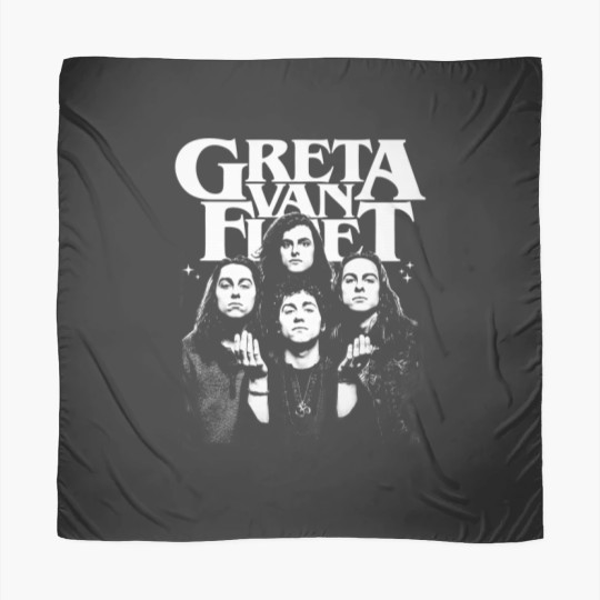 Discover Greta Van Fleet Tour 2024 Scarves, Classic 90s Greta Van Fleet Scarves