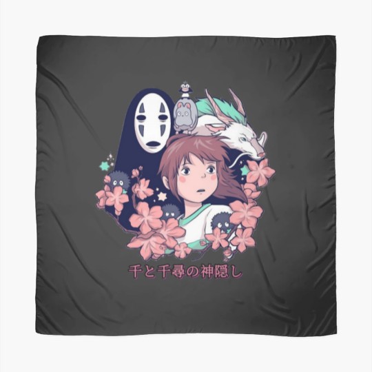 Discover Vintage 90s Spirited Away Scarf