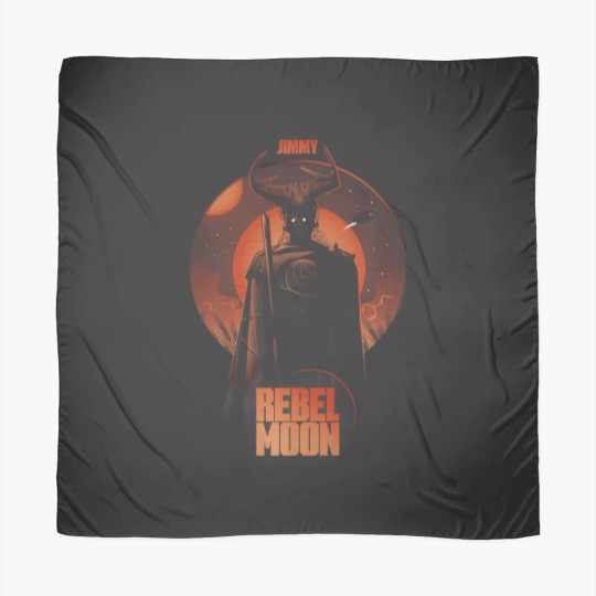 Discover rebel moon red galactic jimmy celestial silhouette poster premium t Scarves