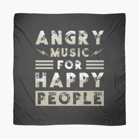 Discover Metal Music Angry Music For Happy People Scarves