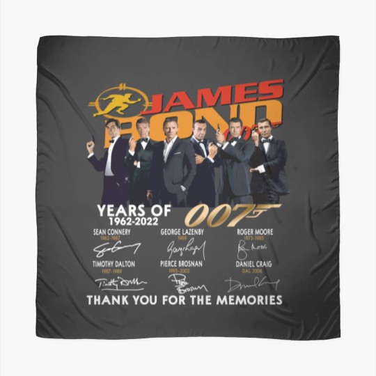 Discover James Bond Scarves, James Bond 007 60th Anniversary Scarves, James Bond Vintage Scarves
