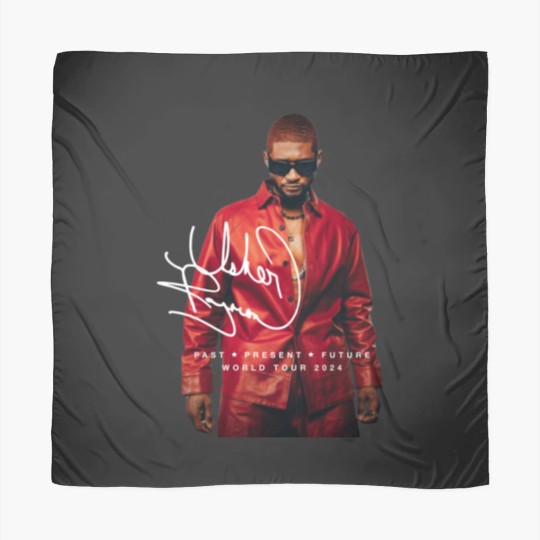 Discover Usher Concert Scarf - Past Present Future Tour