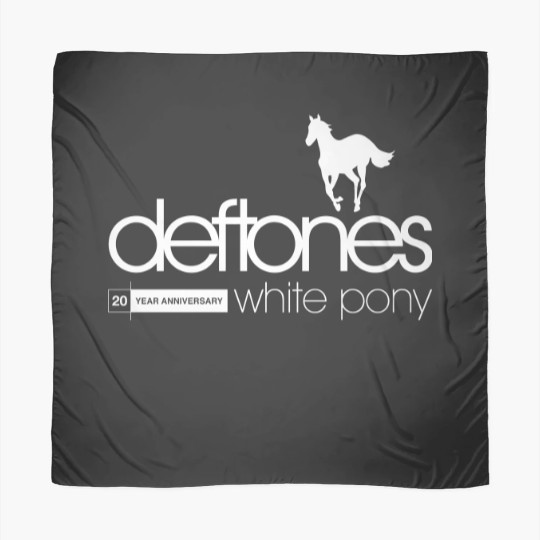 Discover Deftone White Pony 20th Anniversary Scarves