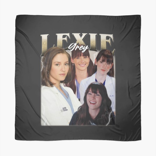 Discover Lexie Grey Vintage Scarves, Gift For Woman and Man Unisex Scarves