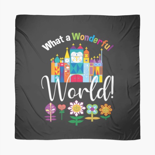 Discover What a Wonderful World Fitted Scarves