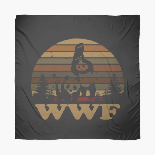 Discover VINTAGE - WWF Panda Jiu-Jitsu - Vintage - Scarves