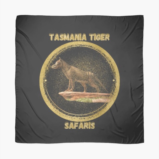 Discover Extinct Tasmania Tiger Safari Scarves