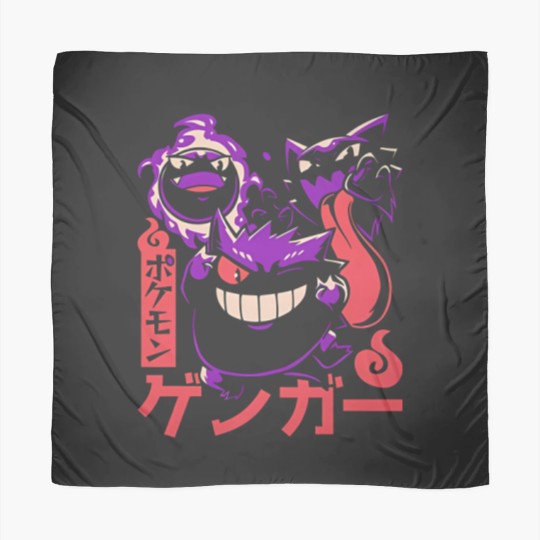 Discover Gengar inspired Scarves, manga Scarves, Anime clothing,Anime gift Anime Scarves Scarves