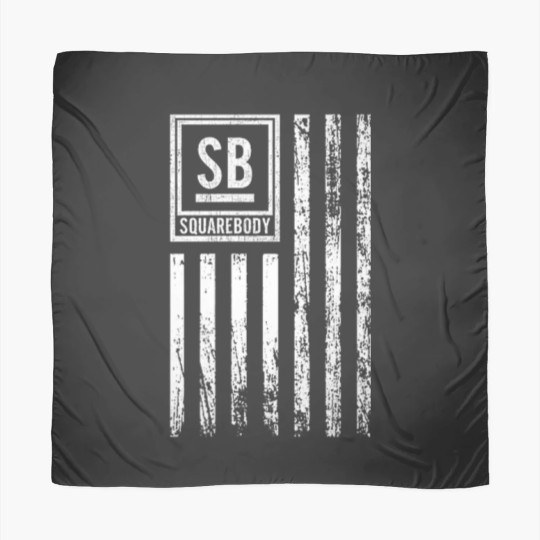 Discover squarebody truck c10 usa flag squarebody nation Scarves
