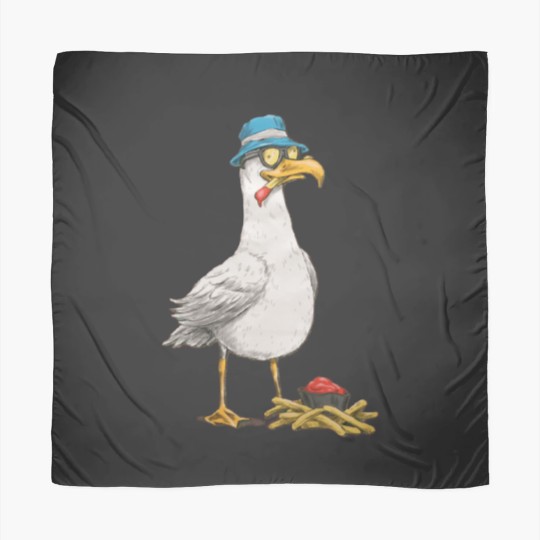 Discover Seagull with fries Scarves