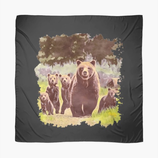 Discover Grizzly 399 And Quad Scarves