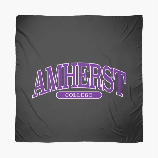 Discover amherst - college font curved Scarves