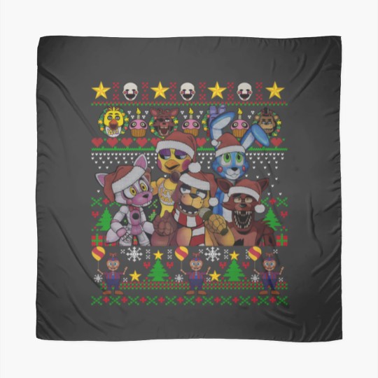 Discover FNAF Five Nights at Freddy's Christmas Ugly Scarves