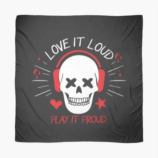 Discover Love it loud play it proud Scarves