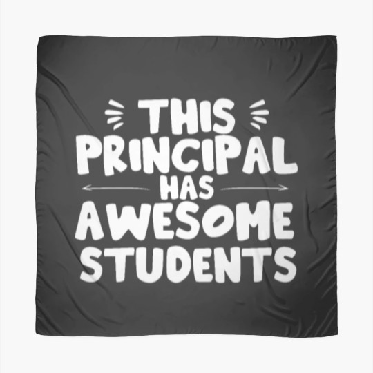 Discover This Principal Has Awesome Students School Scarves