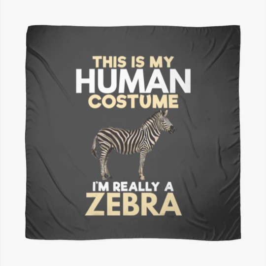 Discover My Human Costume Really Zebra Lover Zookeeper Gift Scarves