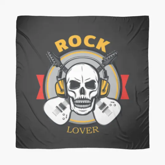 Discover Rock Lover Headphone Skull Boyfriend Modern Specia Scarves