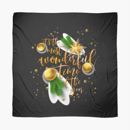 Discover Christmas It's the Most Wonderful Time of the Year Scarves