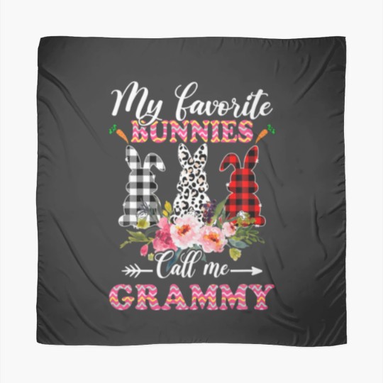 Discover My Favorite Bunnies Call Me Grammy Easter Leopard Scarves