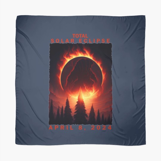 Discover 2024 Eclipse Total Solar Eclipse 2024 Unisex Scarves