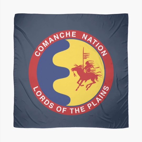Discover Comanche Nation Seal Lords Of The Plains Scarves